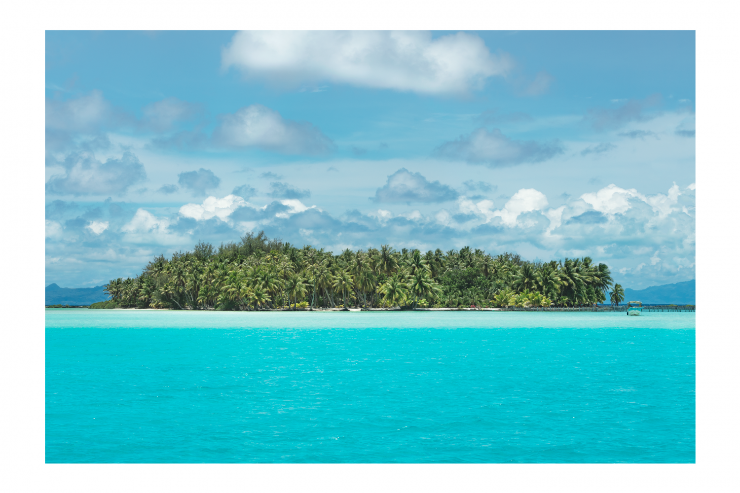 Motu Ahuna, Bora Bora, French Polynesia